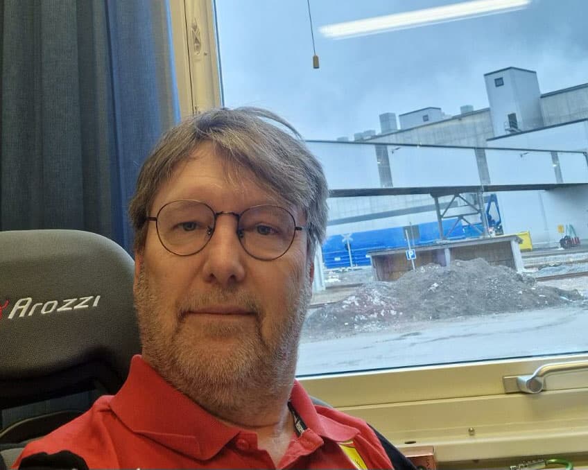 Bo Knöös, pappers avdelningsordförande på Billerud, Gruvön.