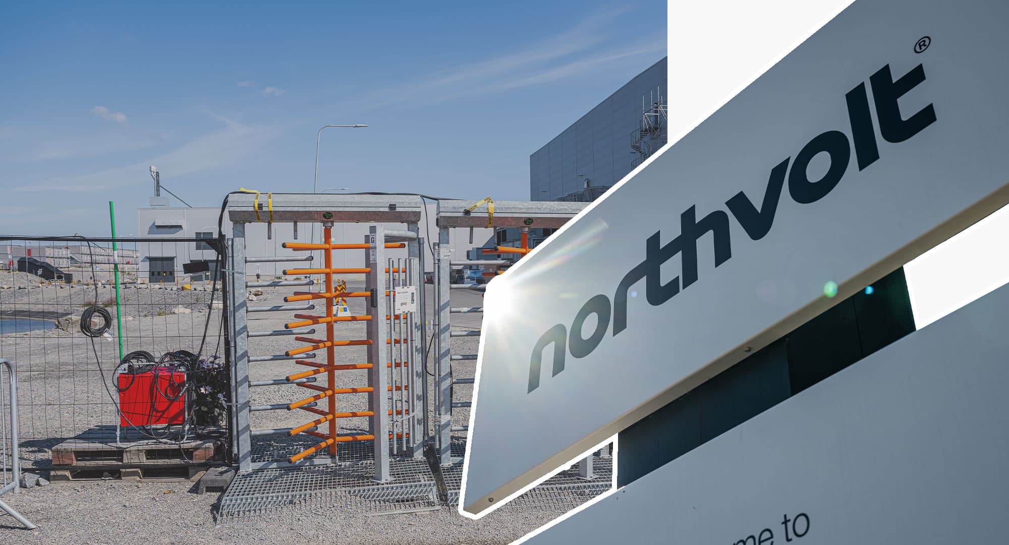 Batteritillverkaren Northvolt planerar att dra ner på personal och stänga delar av fabriken i Skellefteå tillfälligt, enligt ett pressmeddelande. Foto: TT.