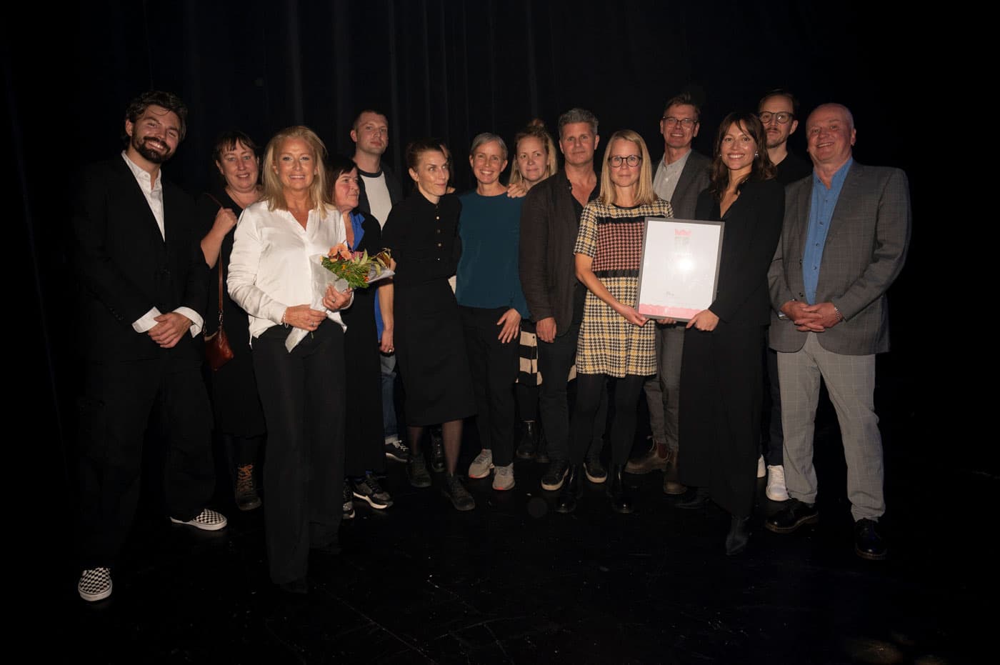 Dagens Arbetes redaktion på Tidskriftsgalan 2024. Foto: Anette Persson