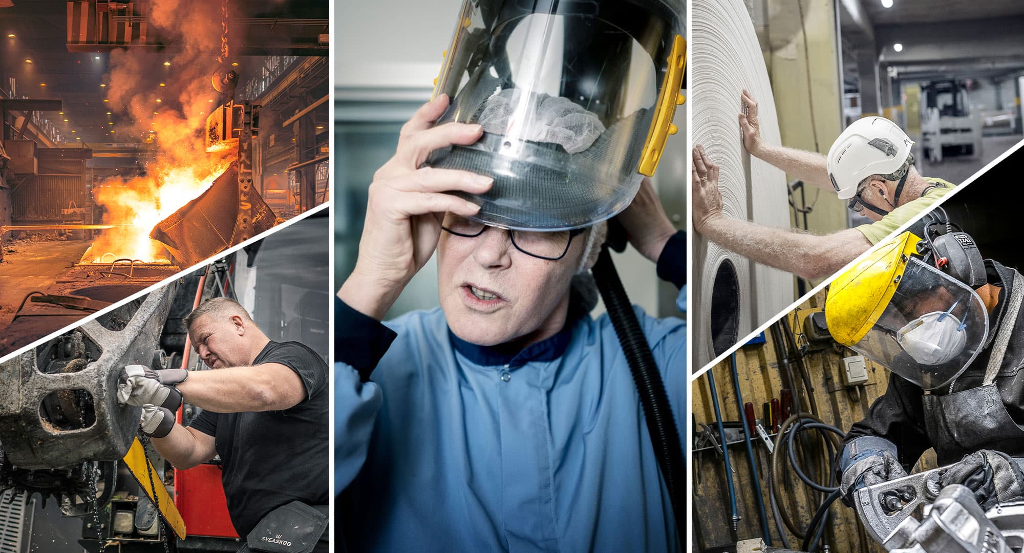 Dagens Arbete har kartlagt de vanligaste bristerna inom arbetsmiljön i industrin. Foto: David Lundmark (Genrebild, montage ur arkivet)