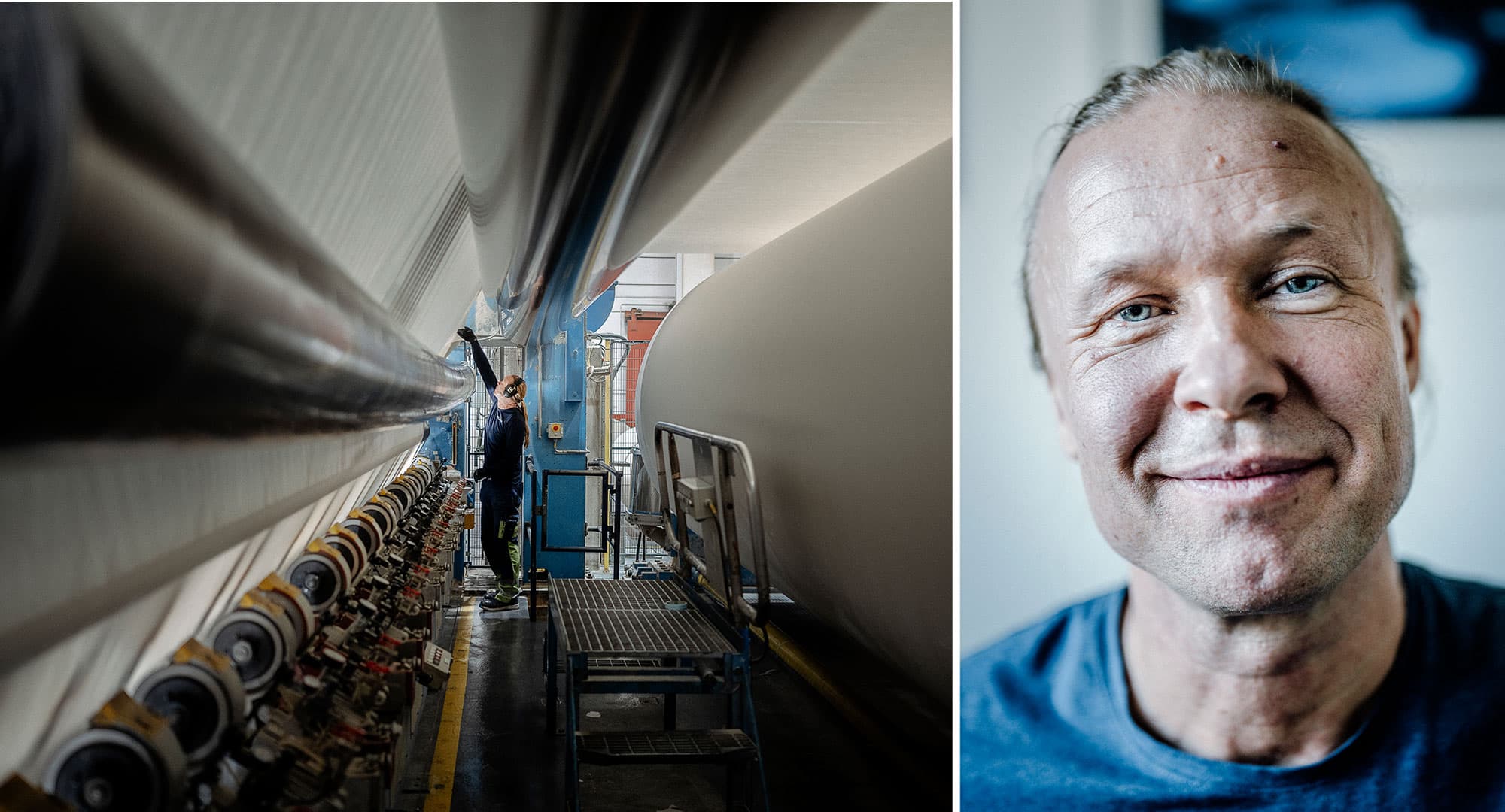Kim Osara är bokälskare och papperstillverkare. Foto: David Lundmark