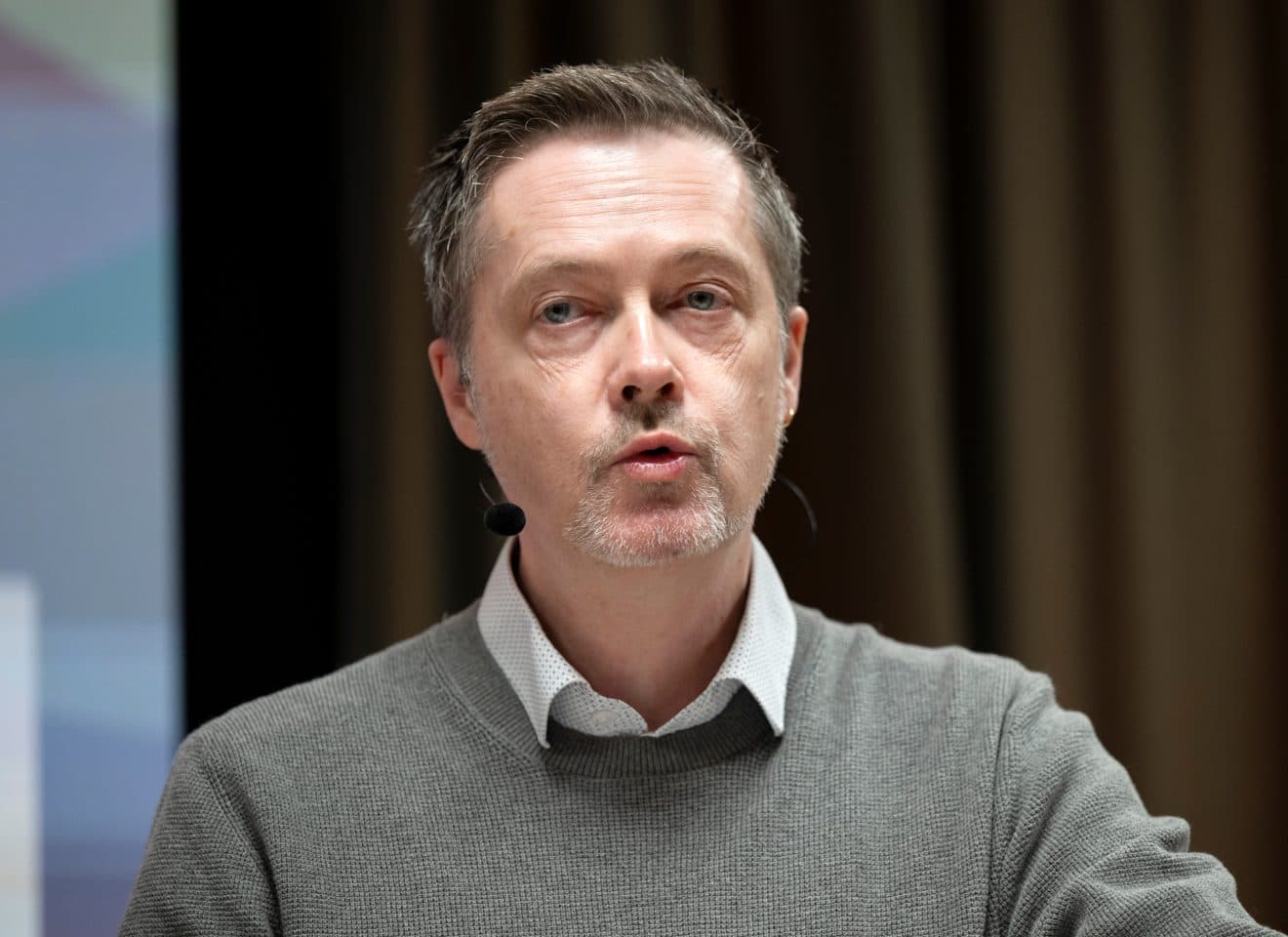 Per-Olof Sjöö, GS-fackets ordförande. Foto: TT/Anders Wiklund