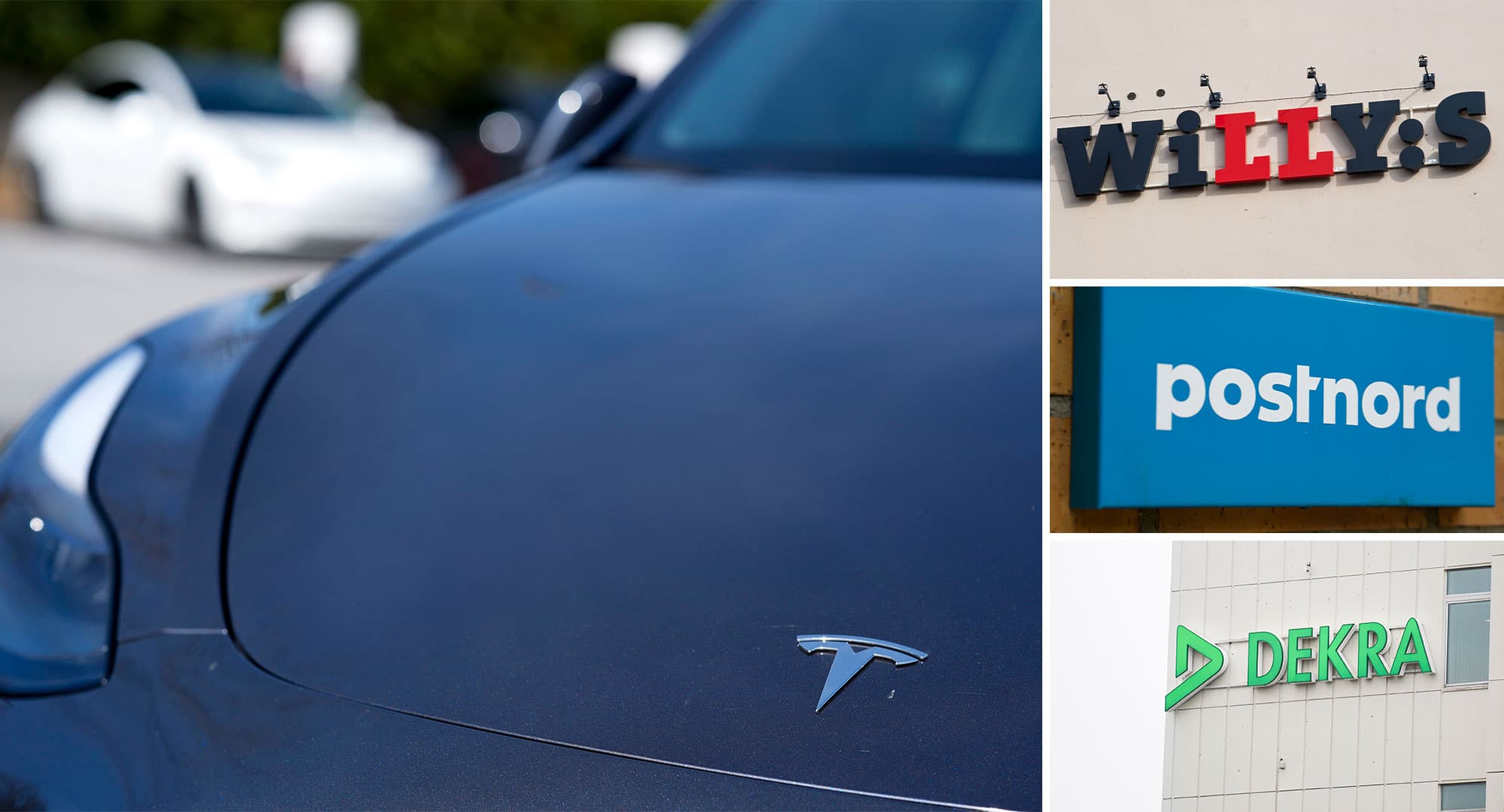 Willys, Postnord och Dekra är några av de företag som ingår i DA:s granskning. Foto: TT