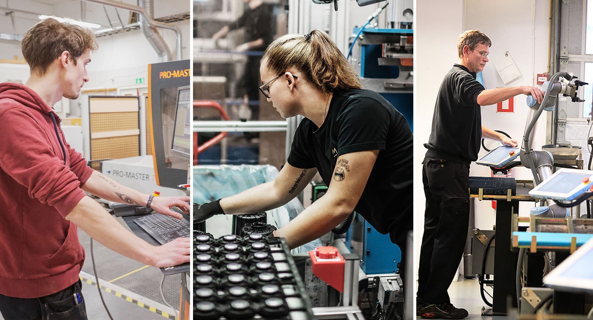 Industrin skriker efter arbetskraft. DA guidar dig till YH-utbildningarna som ger jobb. Foto: anita Szava/Adam Daver/Arkiv