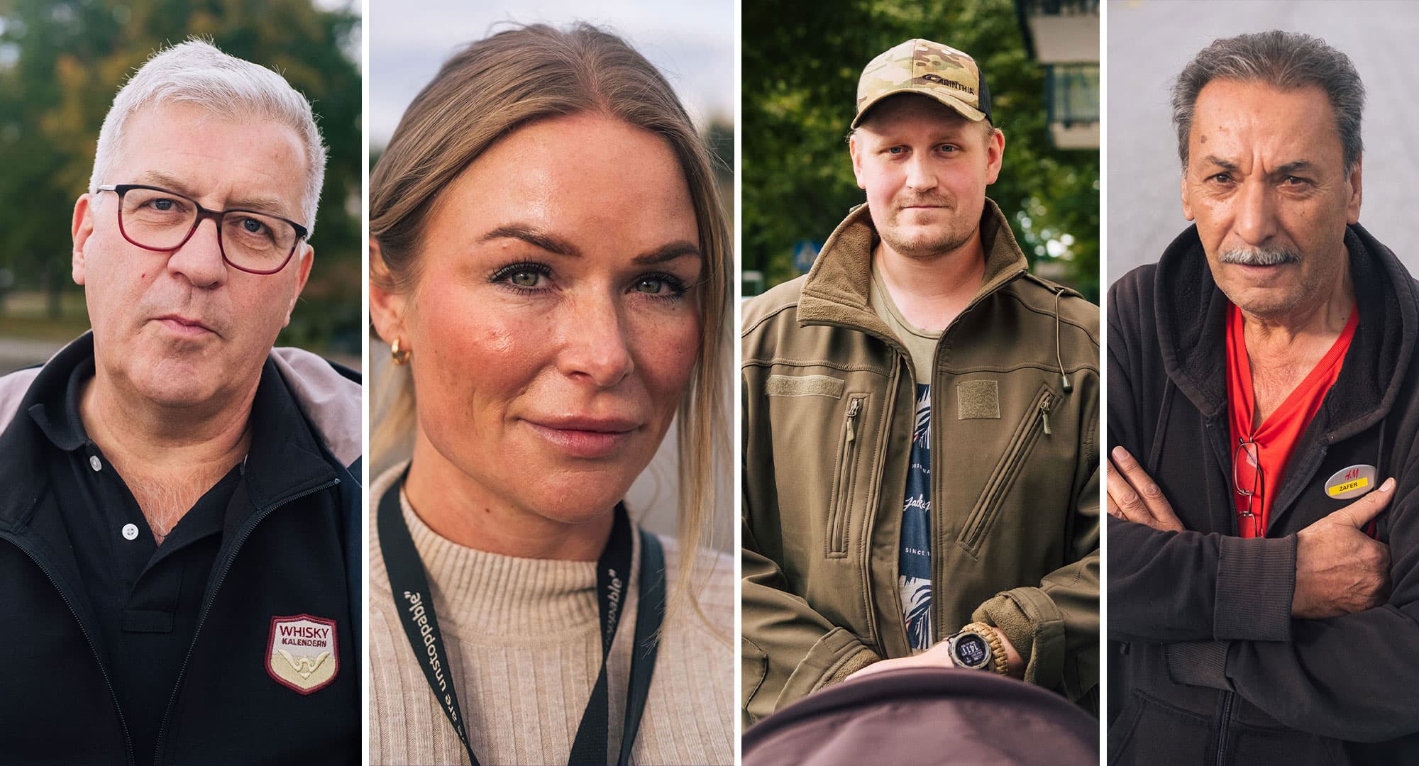 Klas Bitschnau, Heidi Jortikka, Tor Bjurlén och Zafer Özdemir. Foto: Hampus Lundin