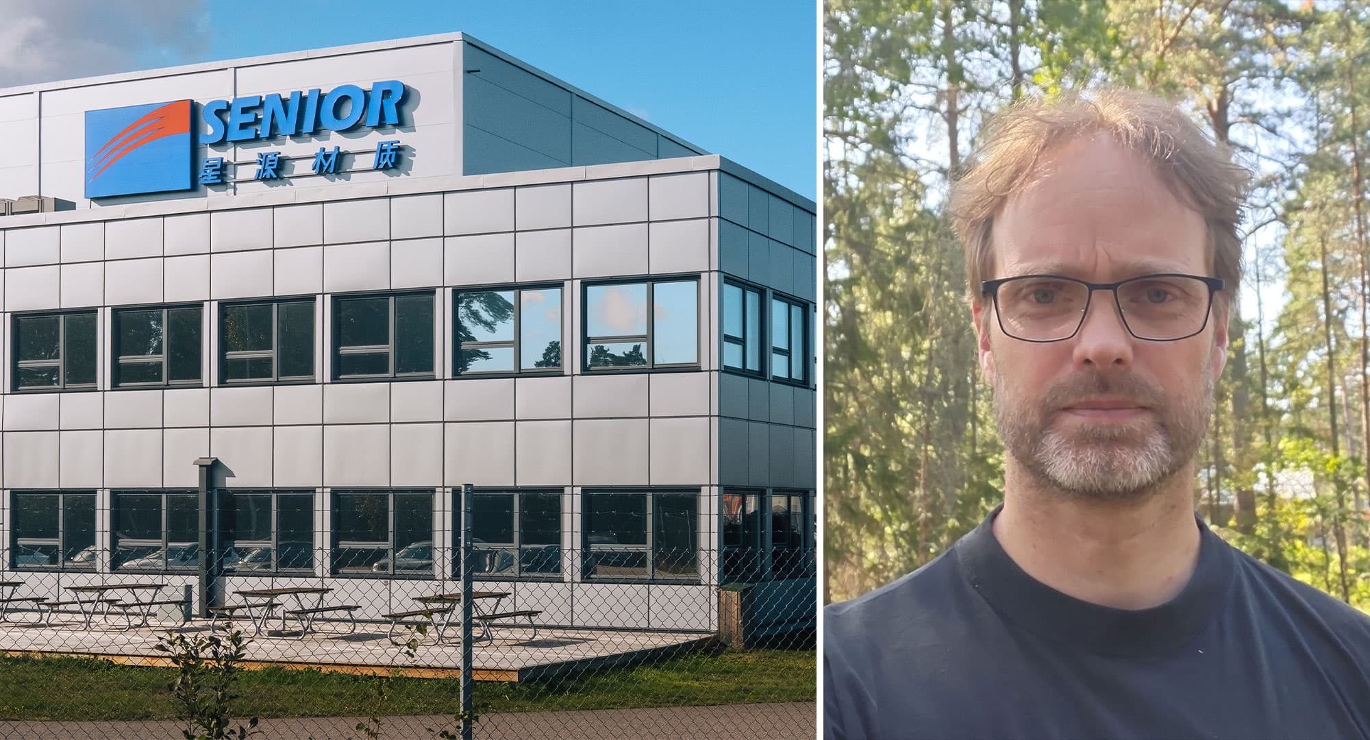 Det har länge stormat i Eskilstuna kring Senior Materials planerade giftutsläpp. Nu har miljöskyddschef David Aronsson har hamnat i hetluften. Foto: Hampus Lundin / Privat
