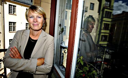 Irene Wennemo tycker att facket ska byta strategi när det gäller a-kassan. Foto. SCANPIX