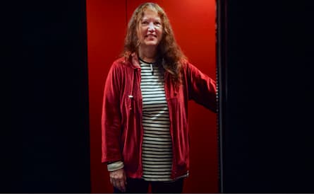 Kjersti Bosdotter håller i kulturfrågor på IF Metall men jobbar också tvärfackligt. Foto: ALEXANDER DONKA