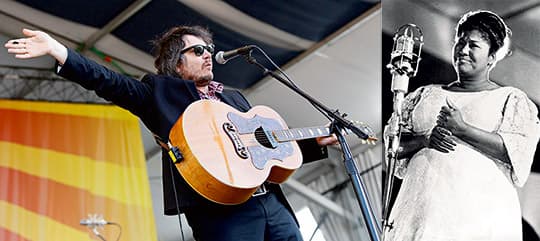 Wilcos Jeff Tweedy och Mahalia Jackson har kommit med två vitt skilda Jesus-budskap i sin musik.