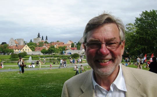 Arbetsskadekommissionens ordförande Björn von Sydow har anledning att vara glad. Hans förslag till förändringar av arbetsskadeförsäkringen fick ett positivt mottagande i Almedalen. Foto: HANS LARSSON