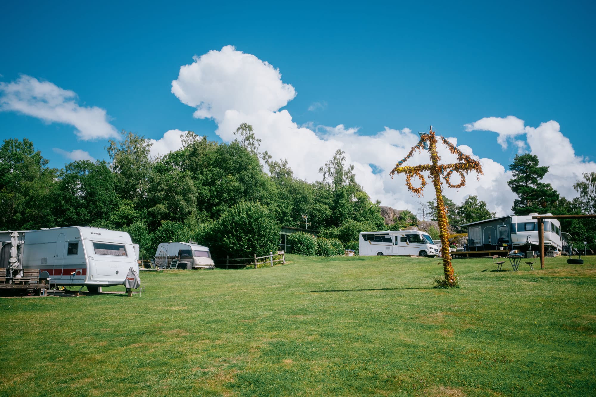 Högsommar. DA besöker Tunanäs en vardag i juli. Foto: Edvin Bergh
