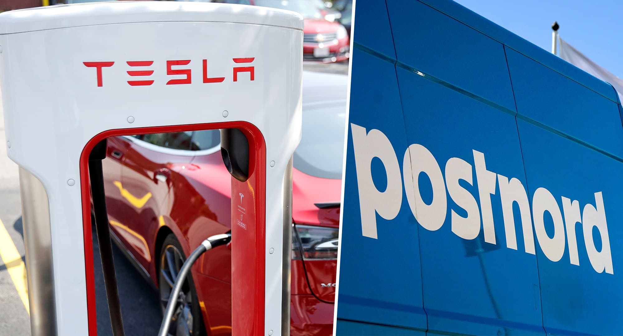 Tesla förlorar tvist mot Postnord. Foto: TT.