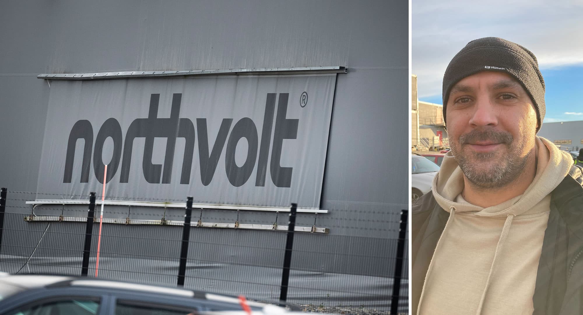 Borislav Boyche är en av tusentals som sagts upp från Northvolt i Skellefteå. Foto: TT/Johanna Edström