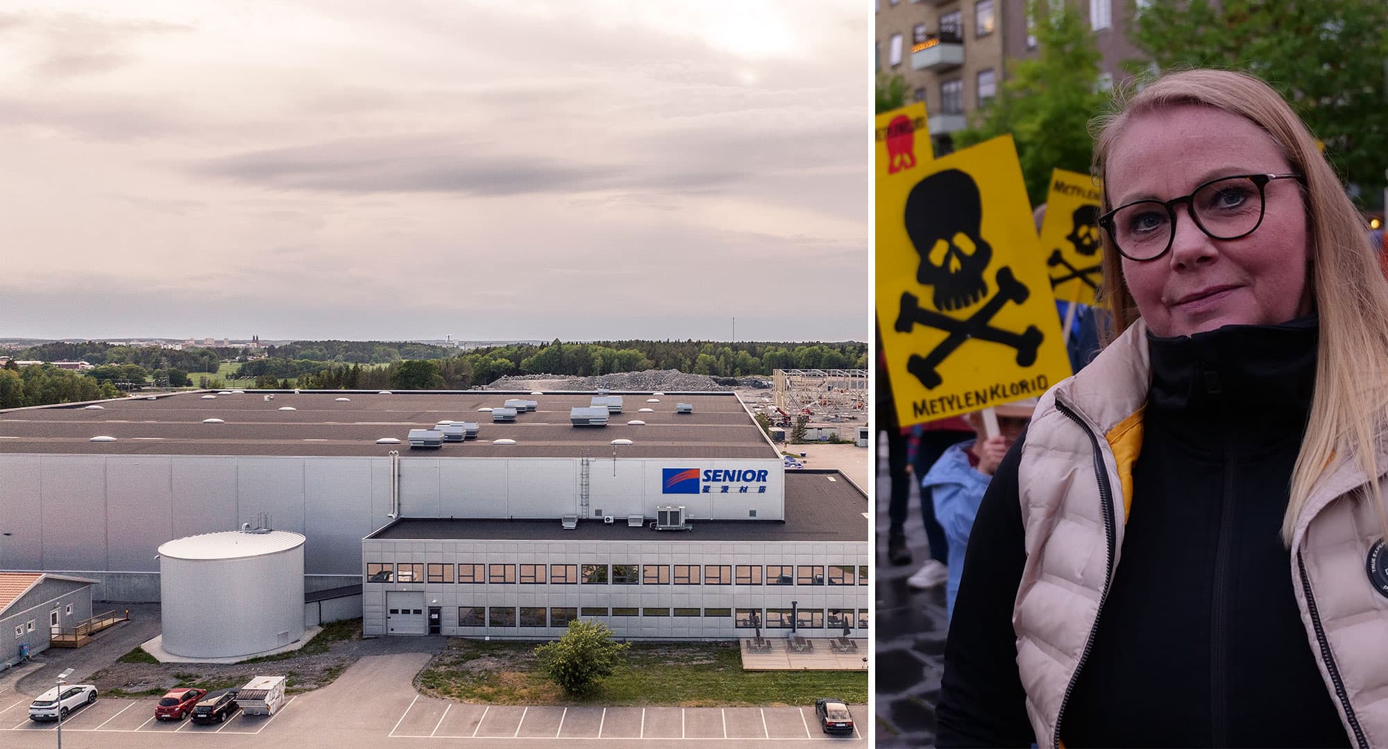 Katti Svedberg bor i Eskilstuna. Hon är besviken på nyheterna om Seniors miljötilstånd. Foto: David Lundmark/Andreas Rocksén