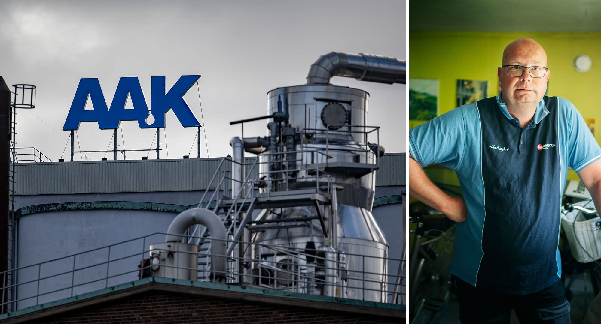 Mikael Myhre är klubbordförande på AAK. Foto: TT & David Lundmark
