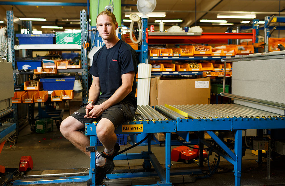 Philip Magnusson, Nibe. Foto: Anders Andersson.