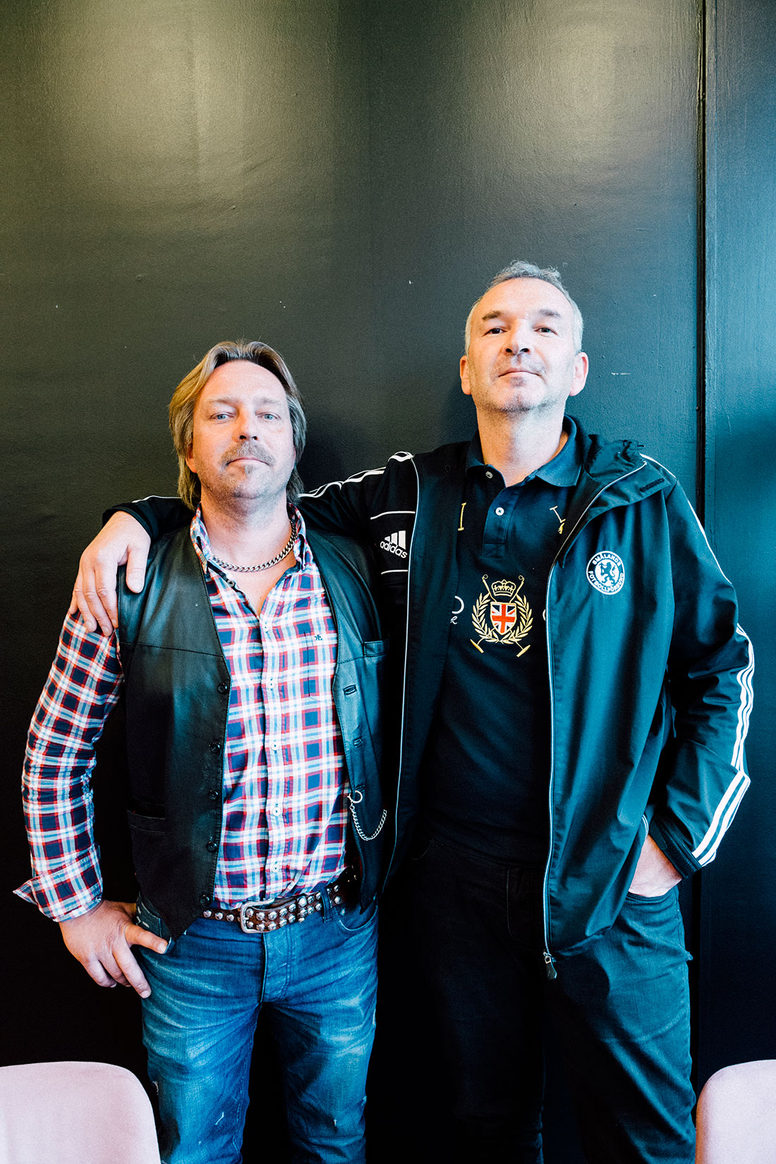 Dan Karlsson och Marco Vujic på Rottneros. 