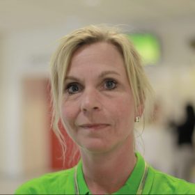 Maria Rollmar, operatör Tunadals sågverk. Foto: Marie Edholm