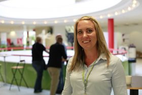 Sandra Olsson, Frövi mätstation, med i GS centrala ungdomsråd. Foto: Erik Ignerus