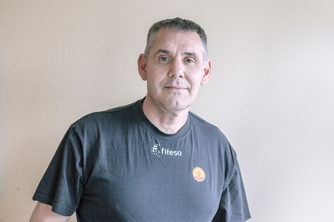 Stefan Andersson, Pappers ordförande på bruket. Foto: Sara Kroon