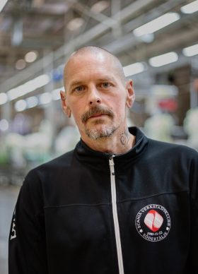 Michael Lyngsie, IF Metall-ordförande Scania. Foto: Lina Larsson