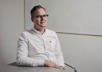 Robert Sjunnebo, Pappers förhandlingschef. Foto: Niklas Porter
