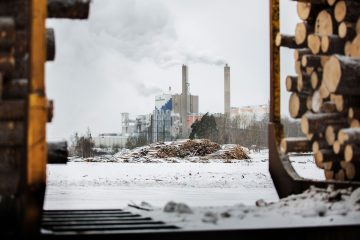 Billerud Korsnäs anläggning i Frövi i Västmanland.