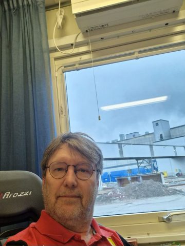 Bo Knöös, Pappers avdelningsordförande på Billeruds, Gruvön.