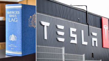 Tesla och Sveriges lag
