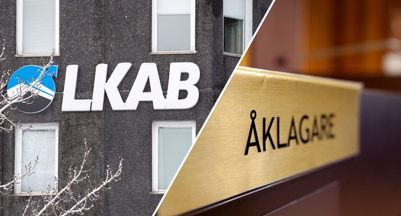 Ett fall på knappt en meter ledde i förra veckan till att en 59-årig man omkom i Kirunagruvan. Nu bekräftar förundersökningsledare att händelsen fångades på film. Foto: TT (arkiv).