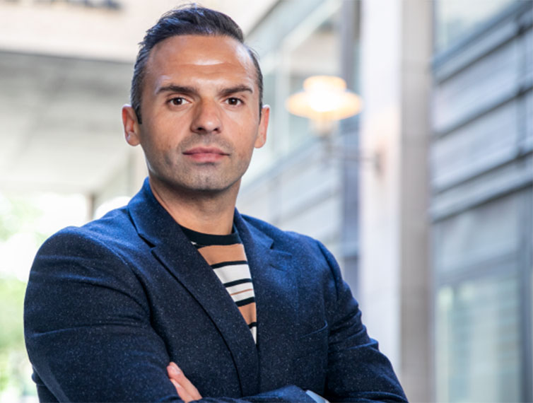 Besim Matoshi, facklig-politiskt ansvarig IF Metall. Foto: Fredrik Sandin Carlson