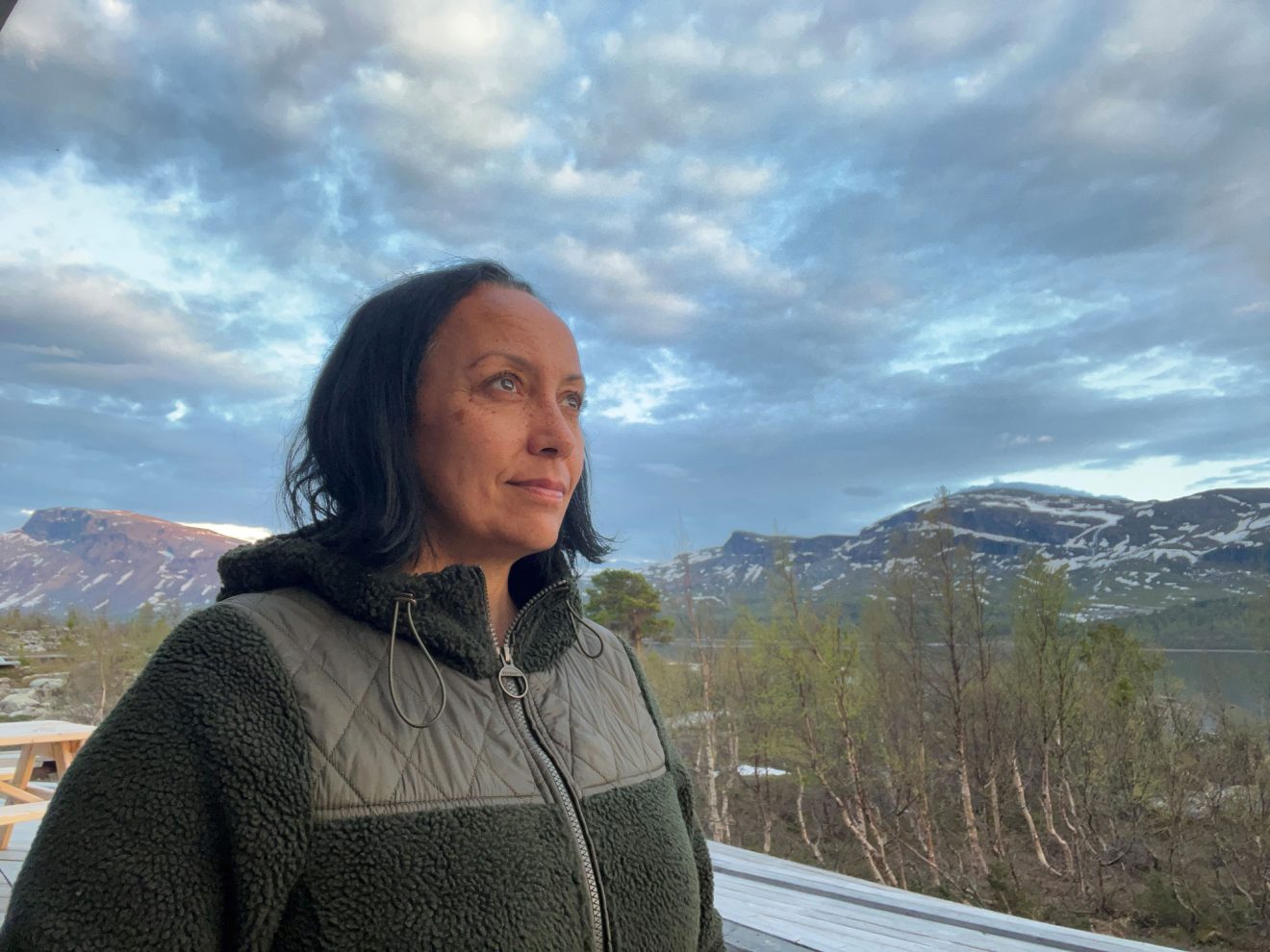 Elene Negussie i Laponia. Foto: Riksantikvarieämbetet CCBBY.