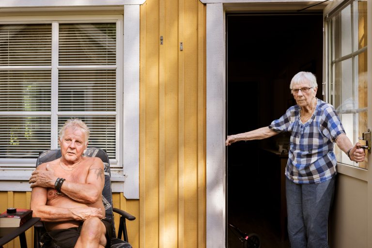 Kauko Hirvonen och Inger Rydberg. Foto: David Lundmark.
