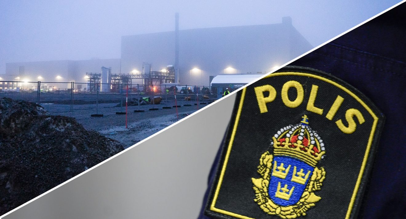 Polisen söker möjliga samband mellan dödsfallen på Northvolt. Foto: TT (arkiv).