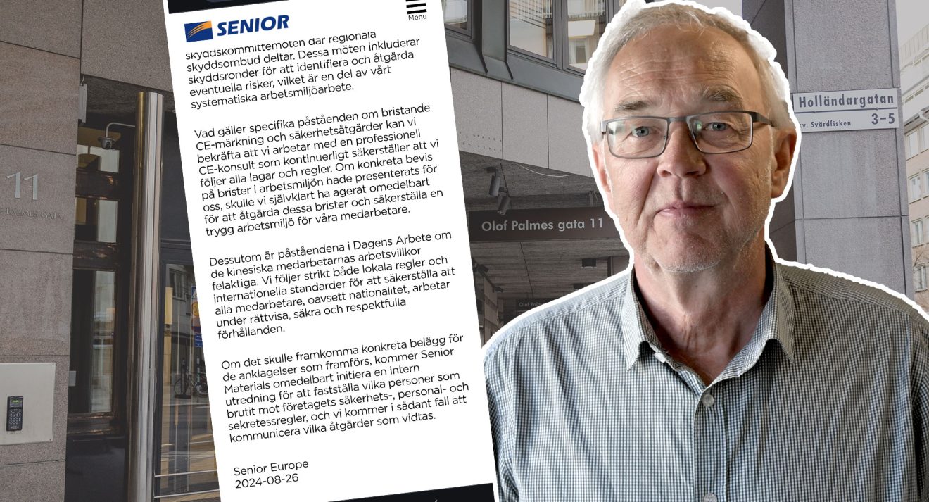 DA har intervjuat yttrandefrihetsexperten Nils Funcke om Seniors pressmeddelande den 26 augusti. Foto: TT (montage).