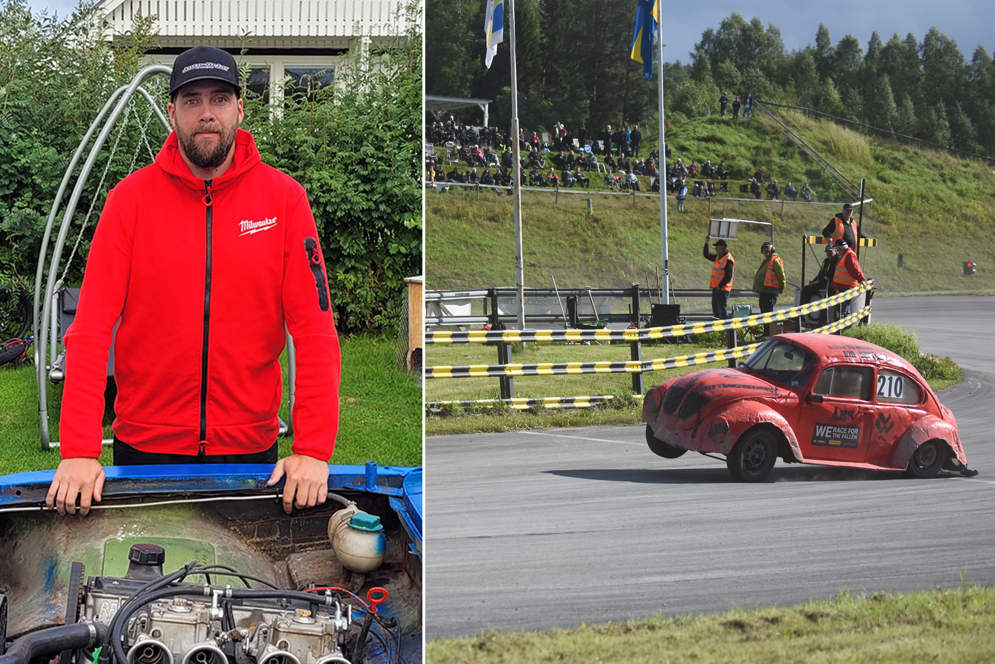Jonathan Edström anordnar Workers Memorial Race till minnet av alla som mist sina liv på jobbet. Foto: Privat.