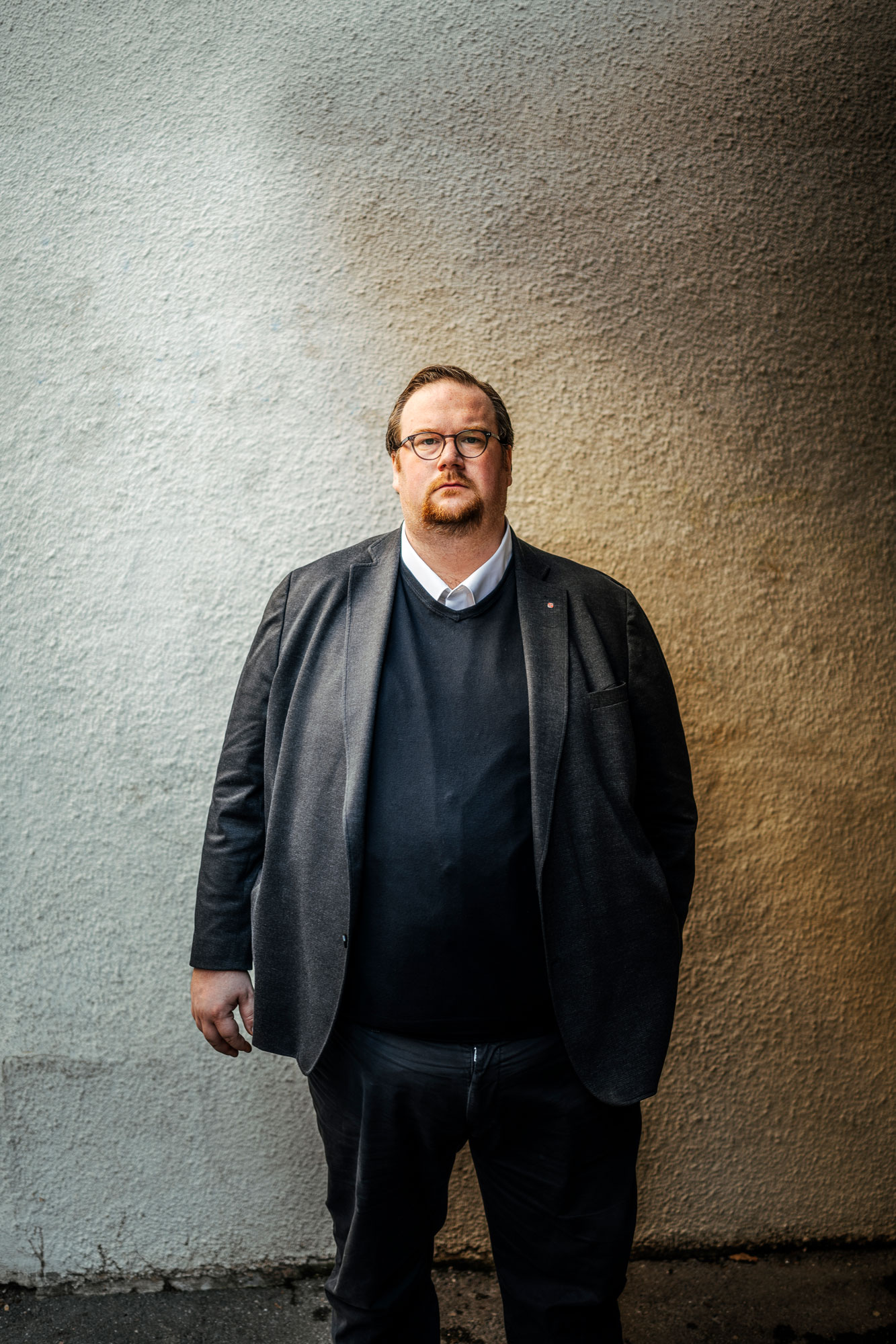 Simon Petersson är avtalssekreterare på IF Metall. Foto: David Lundmark.