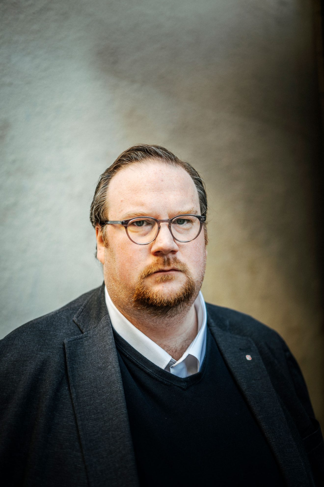 Simon Petersson är avtalssekreterare på IF Metall. Foto: David Lundmark.