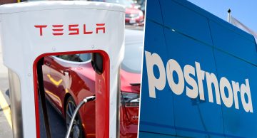 Tesla förlorar tvist mot Postnord. Foto: TT.