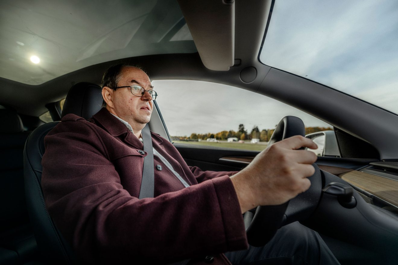 Tibor Blomhäll, Tesla Club Sweden. Foto: David Lundmark
