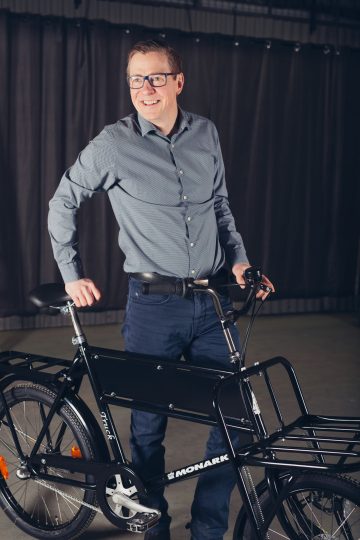 Daniel Mäkinen, vd för Monark Exercise. Foto: Monark