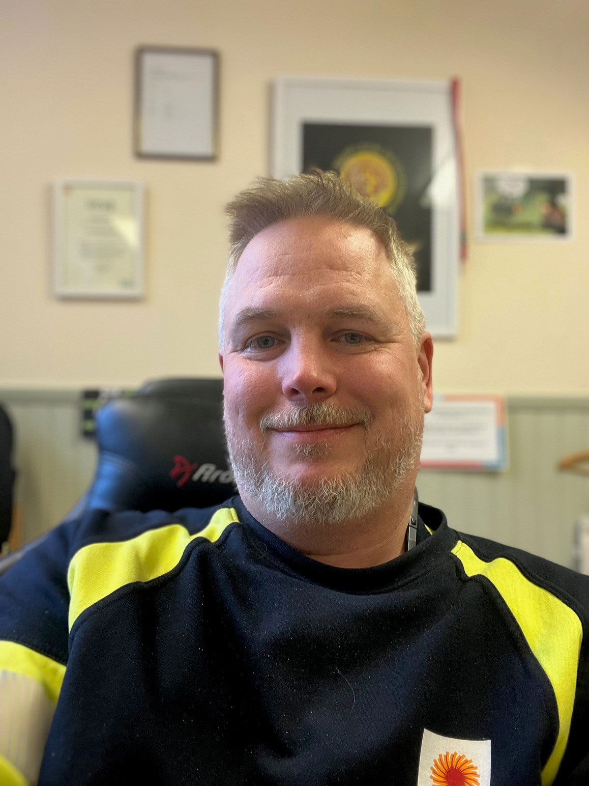 Jimmy Lundin, huvudskyddsombud på bruket i Skutskär. Foto: Privat