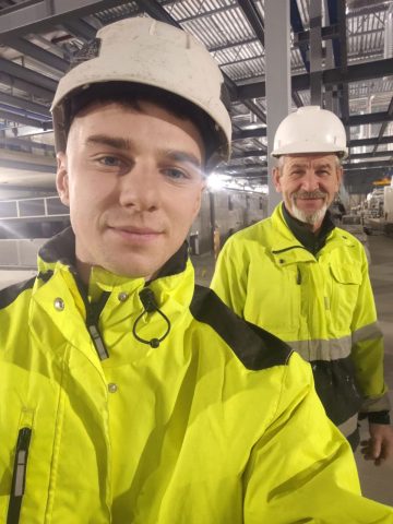 Andrii Lev och Serhii Ruban. Foto: Privat