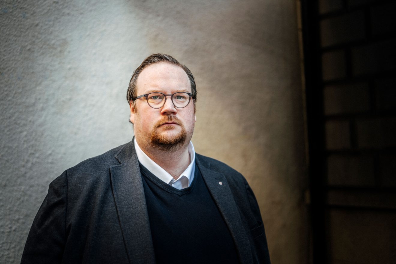 IF Metalls avtalssekreterare Simon Petersson. Foto: David Lundmark