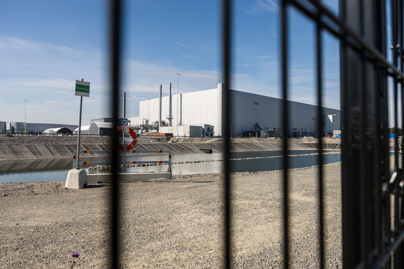Northvolt i Skellefteå. Foto: TT