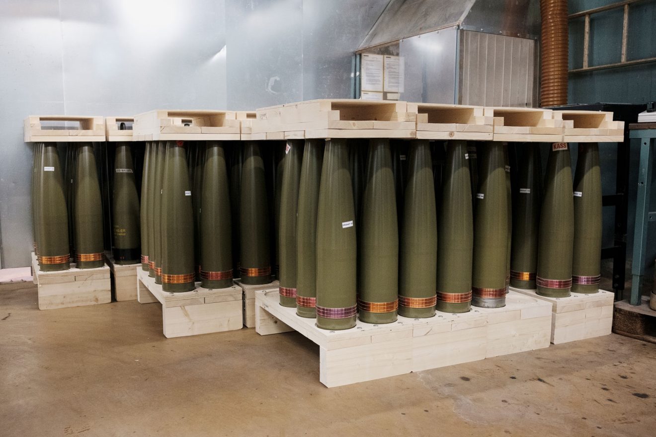 Nammo har mottagit en rekordstor order av artilleriammunition från Försvarets materielverk. Foto: Jakob Joelson (arkivbild från Nammo i Karlskoga)