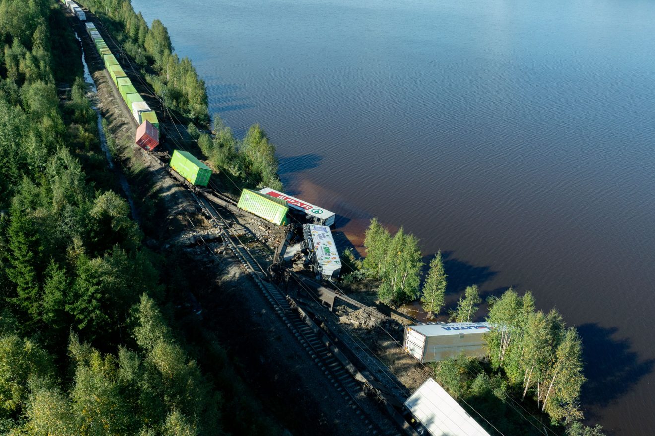 Västernorrland har drabbats av översvämningar. Foto: Mats Andersson/TT