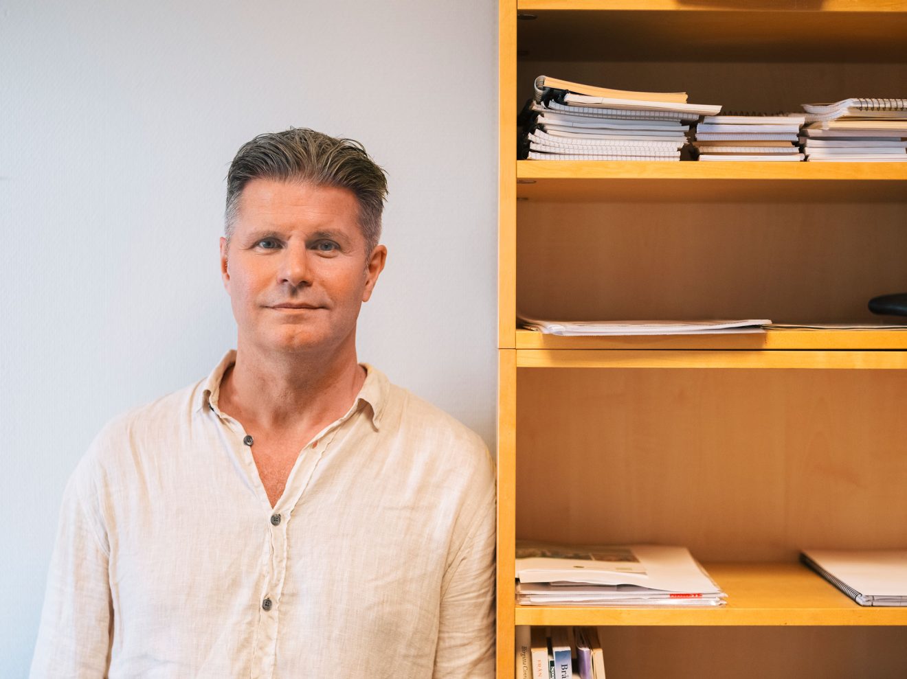 Pontus Ohlin, reporter på Dagens Arbete. Foto: Hampus Lundin
