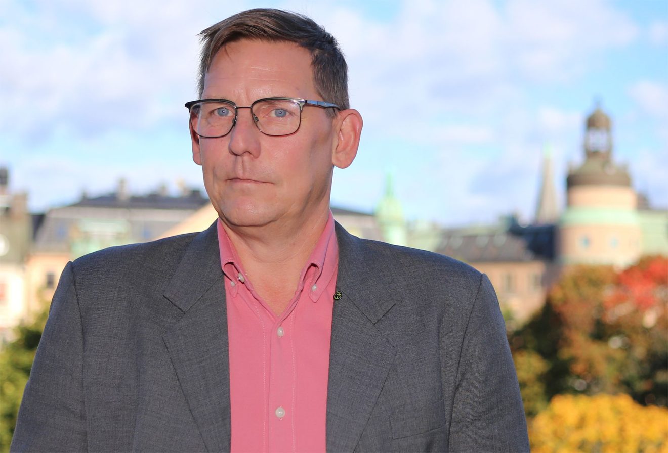 Magnus Lindberg, avtalsansvarig på GS-facket. Foto: GS-facket