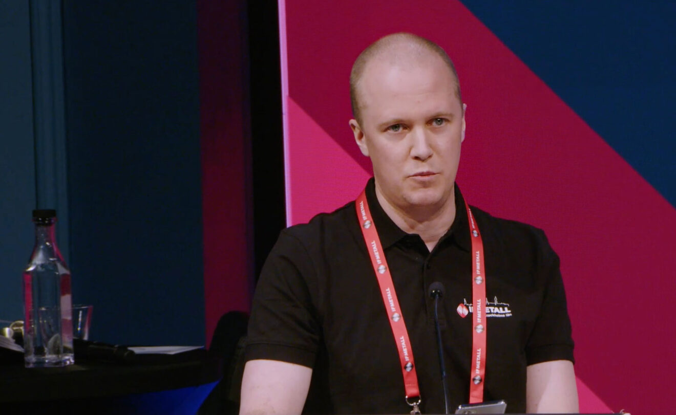 Alexander Sunesson. Foto: IF Metall